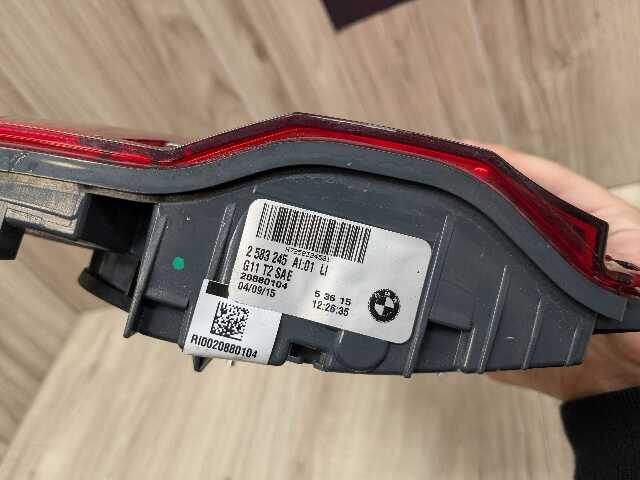 16-19 OEM BMW G11 G12 740 750 M760 Rear Left Driver Trunk Inner Stop Tail Light