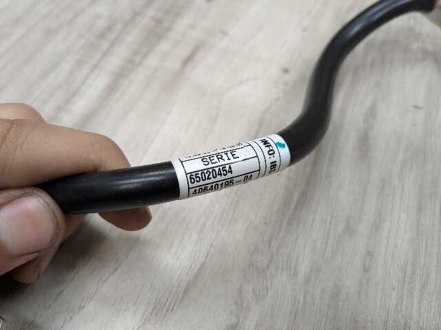 16-19 OEM BMW G11 G12 740 750 Negative Battery Cable Terminal IBS Sensor Black