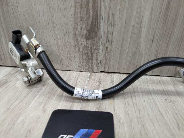 16-19 OEM BMW G11 G12 740 750 Negative Battery Cable Terminal IBS Sensor Black