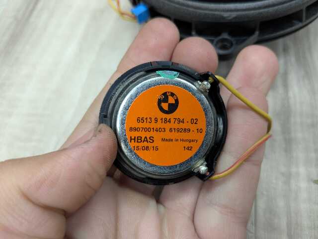 OEM BMW F23 F32 F33 F48 F82 F83 G12 G30 HARMAN KARDON Audio Speaker Tweeter PAIR