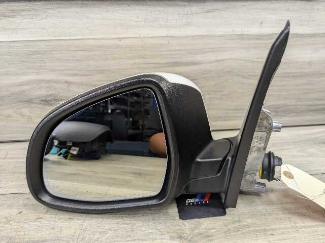 14-18 OEM BMW F15 X5 Left Driver Side Mirror Assembly Auto Dip Heated White
