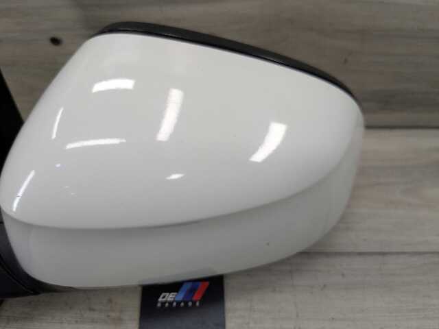 14-18 OEM BMW F15 X5 Left Driver Side Mirror Assembly Auto Dip Heated White