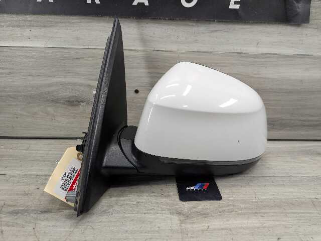 14-18 OEM BMW F15 X5 Left Driver Side Mirror Assembly Auto Dip Heated White