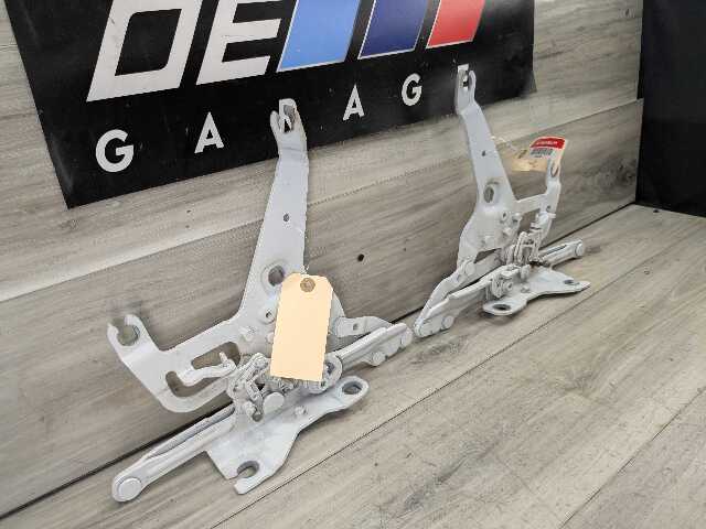OEM BMW F15 F16 F85 F86 X5 X6 Left Right Hood Hinge Support Bracket Brace SET
