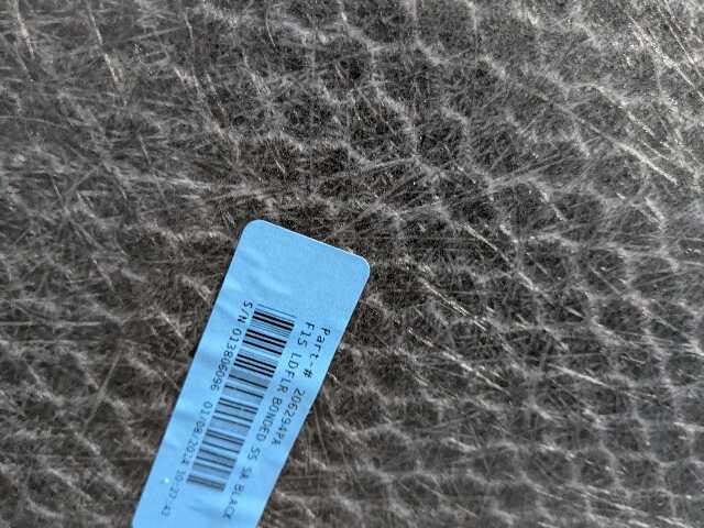 14-18 OEM BMW F15 F85 X5 X5M Rear Trunk Floor Mat Carpet Cargo Cover Black