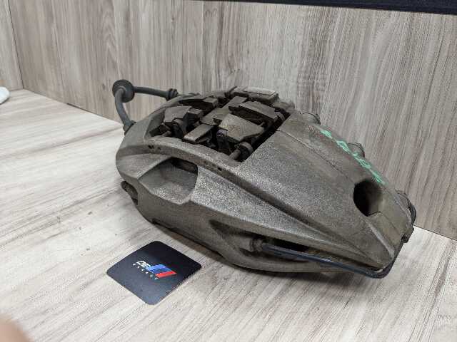 16-22 OEM BMW G11 G12 745eX 750i 750iX Front Left Driver Side Brake Caliper Gray