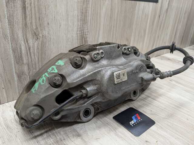 16-22 OEM BMW G11 G12 745eX 750i 750iX Front Left Driver Side Brake Caliper Gray