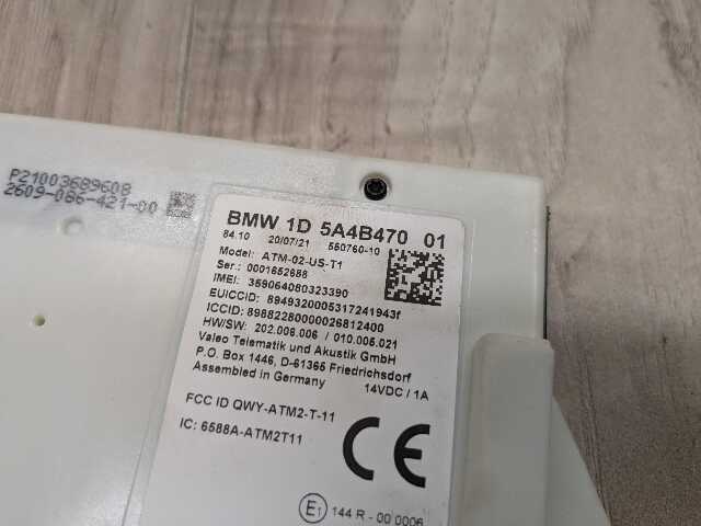 19-26 OEM BMW G29 Z4 30 M40 Antenna Telematics Control Unit Module