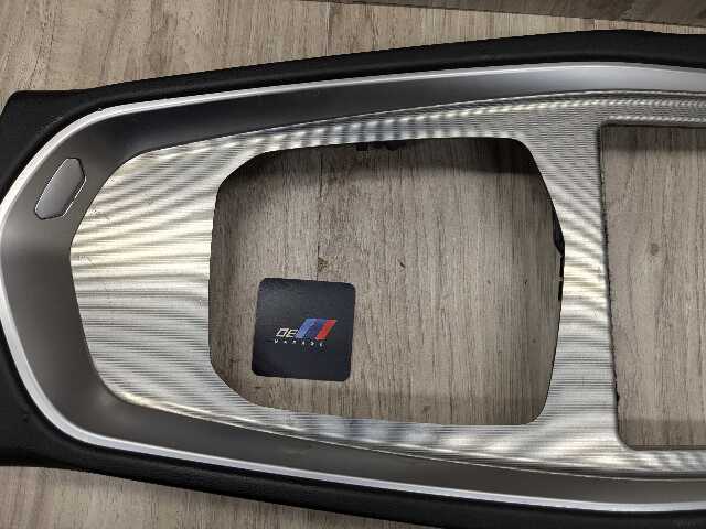 19-26 OEM BMW G29 Z4 Center Console Trim Decorative Detailing Bezel Aluminum