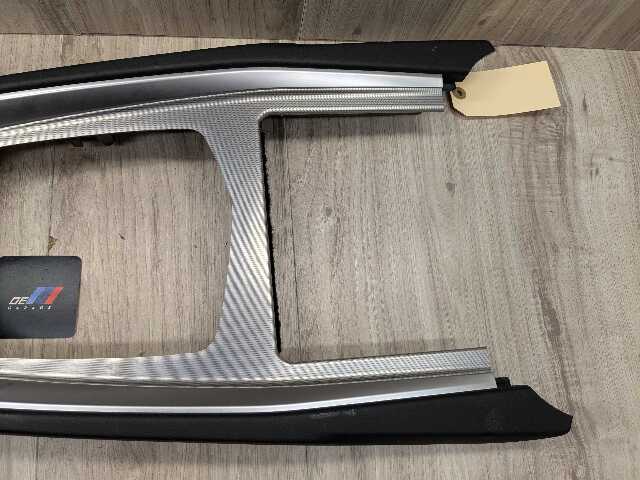 19-26 OEM BMW G29 Z4 Center Console Trim Decorative Detailing Bezel Aluminum
