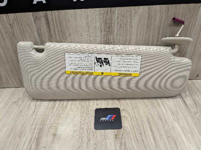 16-22 OEM BMW G11 G12 740 750 M760 B7 Left Driver Interior Shade Sun Visor Beige