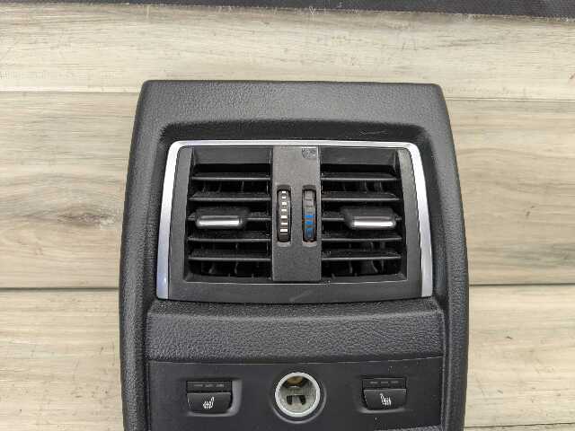 OEM BMW F30 F80 F36 F32 M3 Rear Air Vent Panel Trim Cover Black HEATED SEATS