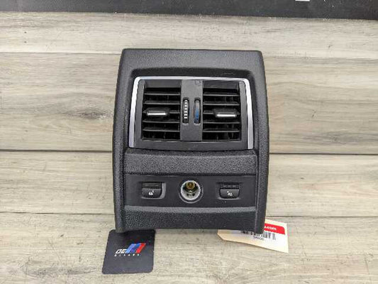 OEM BMW F30 F80 F36 F32 M3 Rear Air Vent Panel Trim Cover Black HEATED SEATS