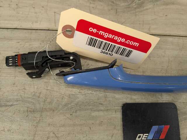 OEM BMW F22 F30 F32 F36 F80 F82 F83 M3 M4 COMFORT ACCESS Left Door Handle Blue