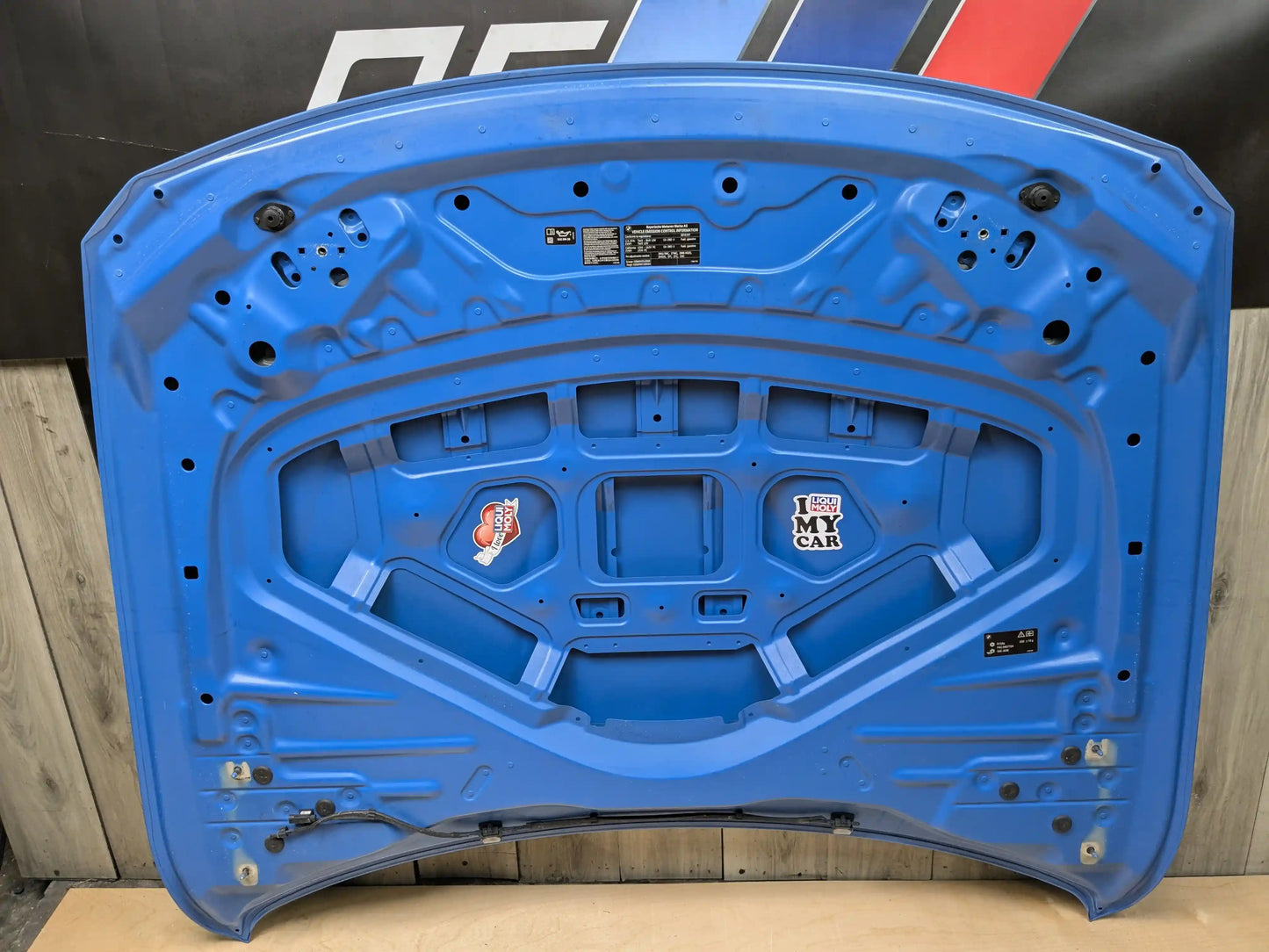 *15-20 OEM BMW F80 F82 F83 M3 M4 Front Hood Bonnet Panel Shell Blue B68