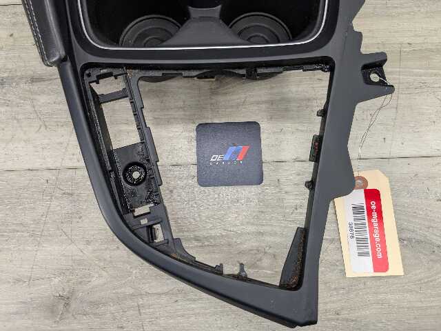15-20 OEM BMW F80 F82 F83 M3 M4 Center Console Leather Trim Cover Black