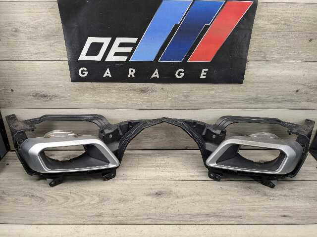 19-25 OEM BMW G05 X5 Rear Left Right Tail Pipe Exhaust Muffler Tips PAIR B58