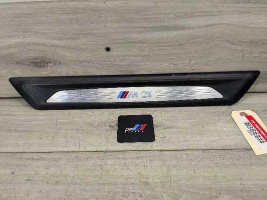 *15-20 OEM BMW F80 M3 Front Left Right Door Sill Cover Trim Entrance Kick Plate