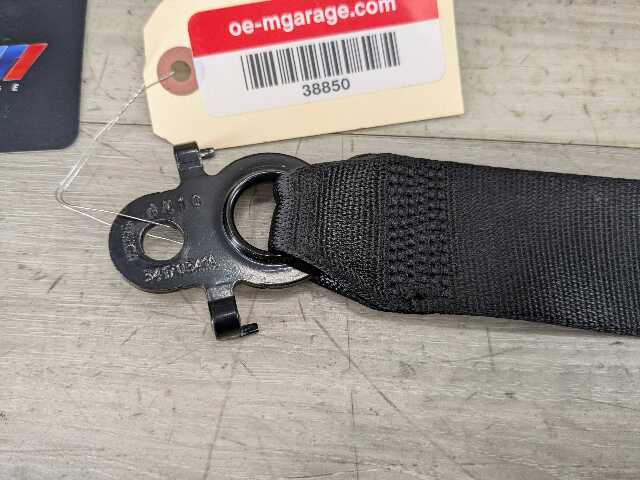 OEM BMW F95 G05 G06 G07 X5 X6 X7 Front Right Passenger Seat Belt Retractor Black