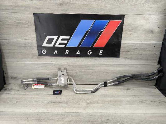 OEM BMW F80 F82 F83 F87 M3 M4 Transmission Oil Cooler Inlet Outlet Hose Line S55