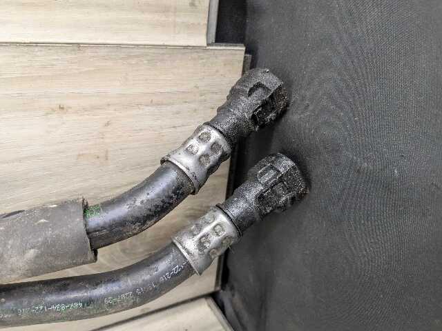 OEM BMW F80 F82 F83 F87 M3 M4 Transmission Oil Cooler Inlet Outlet Hose Line S55