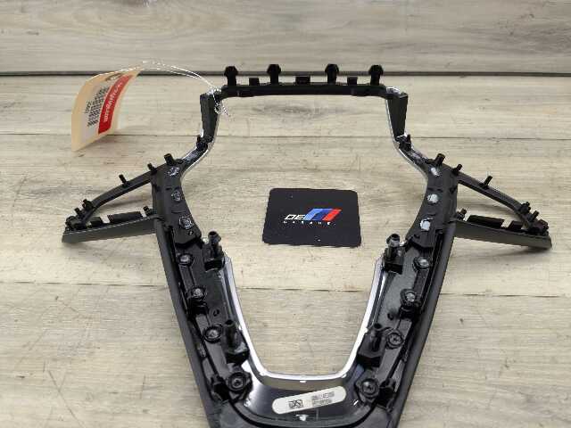 19-25 OEM BMW G05 G06 X5 X6 Steering Wheel Decor Trim Bezel Cover