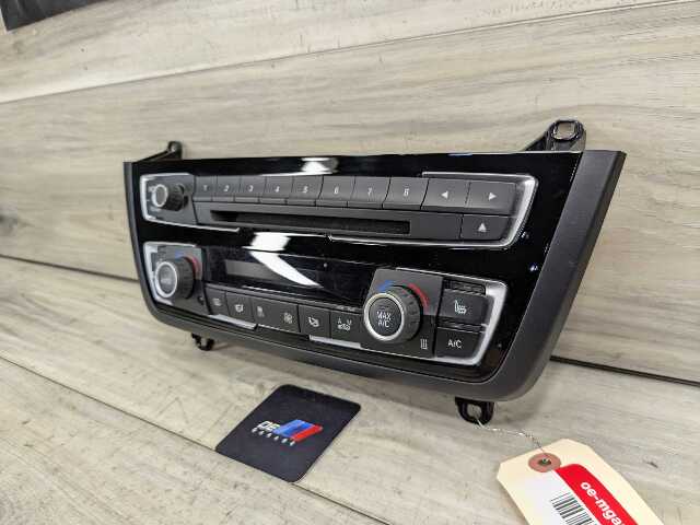 12-16 OEM BMW F22 F32 F30 F36 M4 M3 AC Heater Control Panel Radio Media Buttons