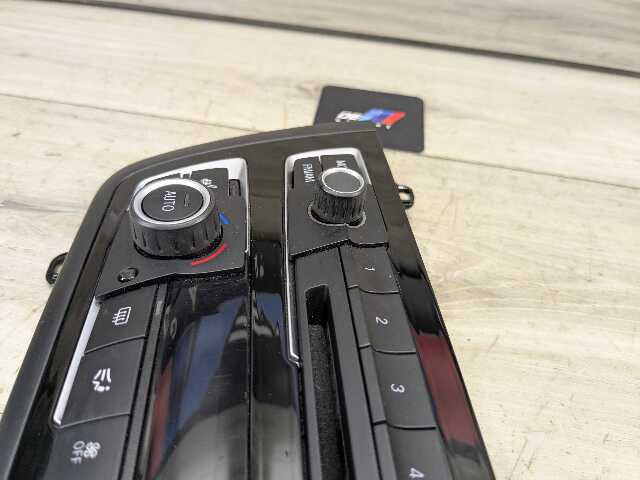 12-16 OEM BMW F22 F32 F30 F36 M4 M3 AC Heater Control Panel Radio Media Buttons