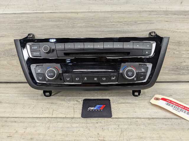 12-16 OEM BMW F22 F32 F30 F36 M4 M3 AC Heater Control Panel Radio Media Buttons