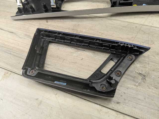 12-20 OEM BMW F30 F32 F36 ALUMINUM Interior Dash Door Center Console Trim SET