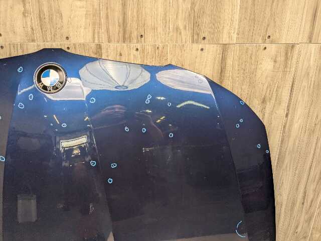 *09-11 OEM BMW E90 E91 328 335 LCI Sedan Hood Bonnet Panel Blue A76