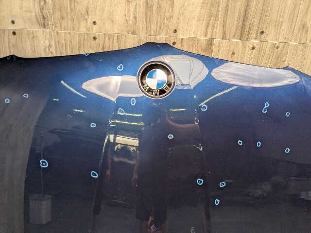 *09-11 OEM BMW E90 E91 328 335 LCI Sedan Hood Bonnet Panel Blue A76