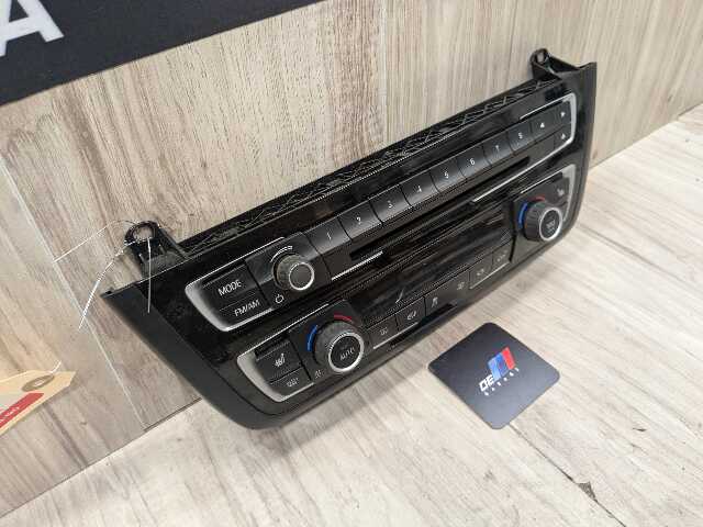 12-16 OEM BMW F22 F32 F30 F36 M4 M3 AC Heater Control Panel Radio Media Buttons