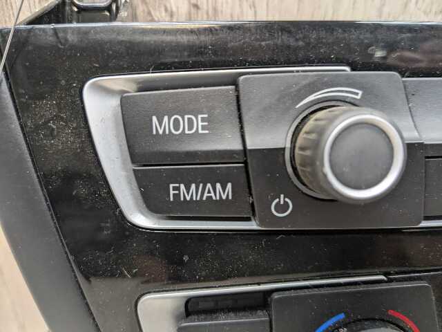 12-16 OEM BMW F22 F32 F30 F36 M4 M3 AC Heater Control Panel Radio Media Buttons