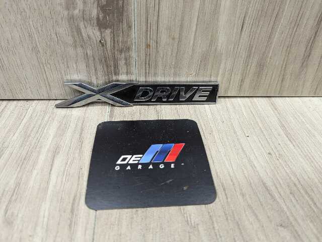 OEM BMW F30 F32 F33 F36 Trunk Lid X-DRIVE Emblem