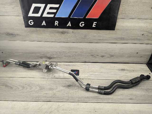 OEM BMW F80 F82 F83 F87 M3 M4 Transmission Oil Cooler Inlet Outlet Hose Line S55