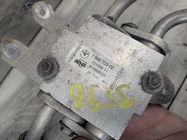 OEM BMW F80 F82 F83 F87 M3 M4 Transmission Oil Cooler Inlet Outlet Hose Line S55