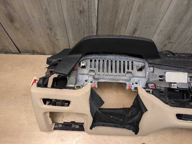 *19-23 OEM BMW G05 G07 X5 LEATHER Dashboard Cover Trim Panel BLACK/BEIGE w HUD