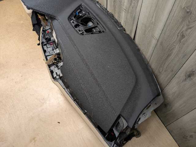 *19-23 OEM BMW G05 G07 X5 LEATHER Dashboard Cover Trim Panel BLACK/BEIGE w HUD