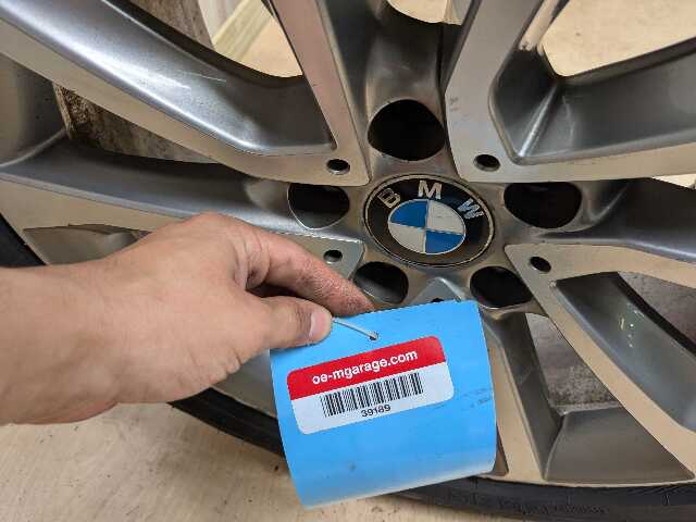 *15-19 OEM BMW F16 X6 Wheel Rim 19x9 ET48 5x120 LA V-Spoke Style 595