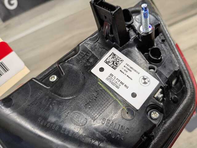 PRE-LCI OEM BMW G20 G80 330 M340 M3 Rear Right Passenger Inner Stop Tail Light
