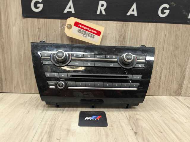 NOTE* 14-19 OEM BMW F15 F16 F85 X5 X6 AC Heater Control Panel Radio Media Switch