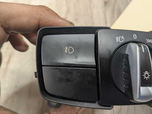 14-19 OEM BMW F15 F16 F85 X5 Headlight Switch Control Panel Light Module BLACK
