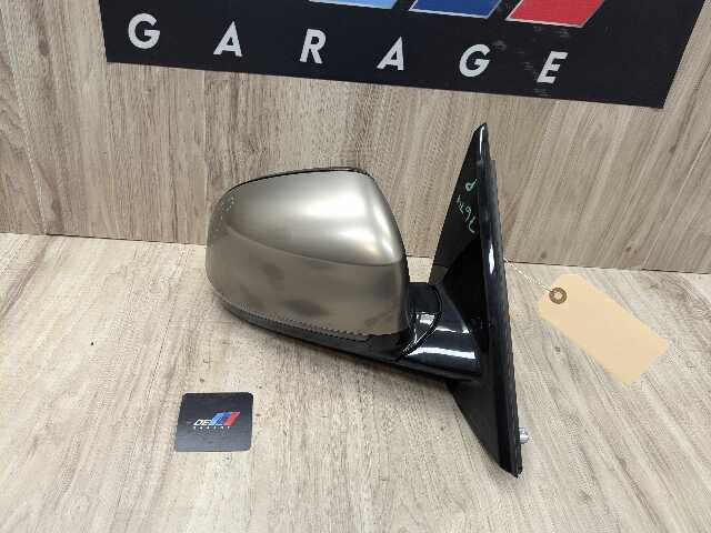 *15-19 OEM BMW F16 X6 Right Passenger Side Mirror Heated Auto Dip SHADOW GLOSS