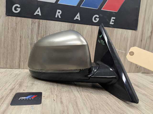 *15-19 OEM BMW F16 X6 Right Passenger Side Mirror Heated Auto Dip SHADOW GLOSS
