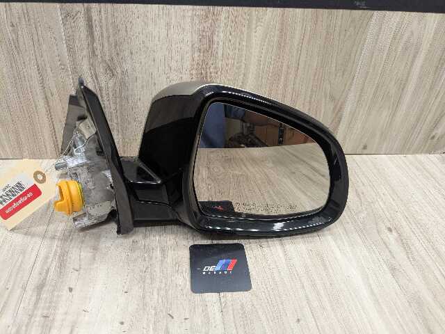 *15-19 OEM BMW F16 X6 Right Passenger Side Mirror Heated Auto Dip SHADOW GLOSS