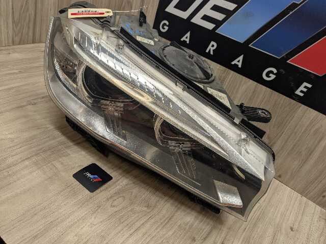 14-19 OEM BMW F15 F16 F85 X5 X6 Right Passenger AHL Xenon Headlight + Modules