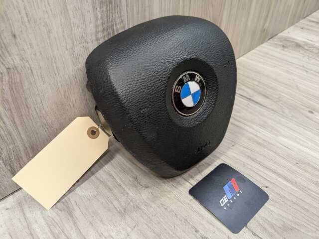 14-19 OEM BMW F15 F16 X5 X6 Front Driver Steering Wheel Airbag Air Bag Black