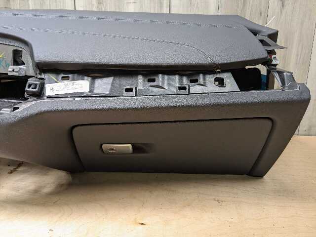 *19-23 OEM BMW G05 G07 X5 LEATHER Dashboard Cover Trim Panel BLACK/BLACK w HUD
