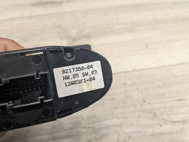 *07-13 OEM BMW E92 328 335 M3 Coupe Front Driver Left Main Window Switch Black